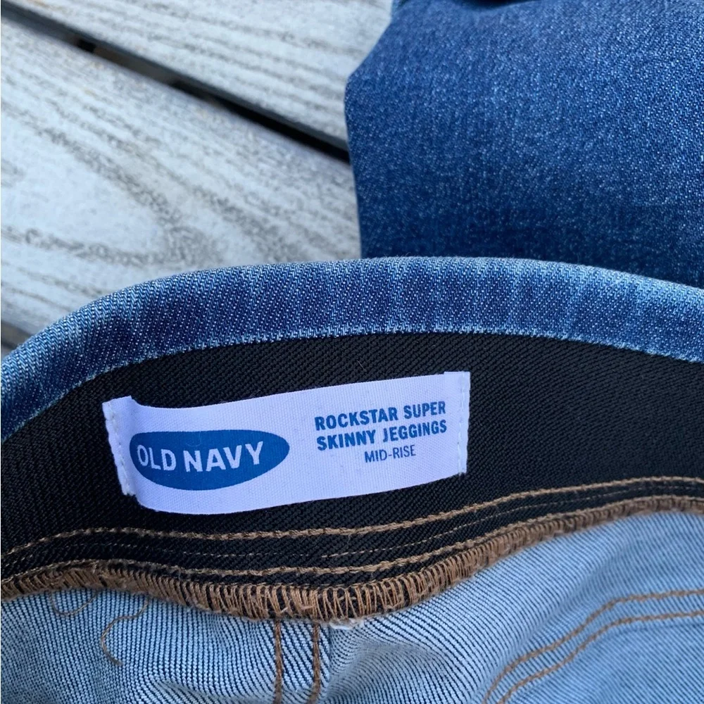 Old Navy Skinny Jeggings 12 Petite - Picture 4 of 5